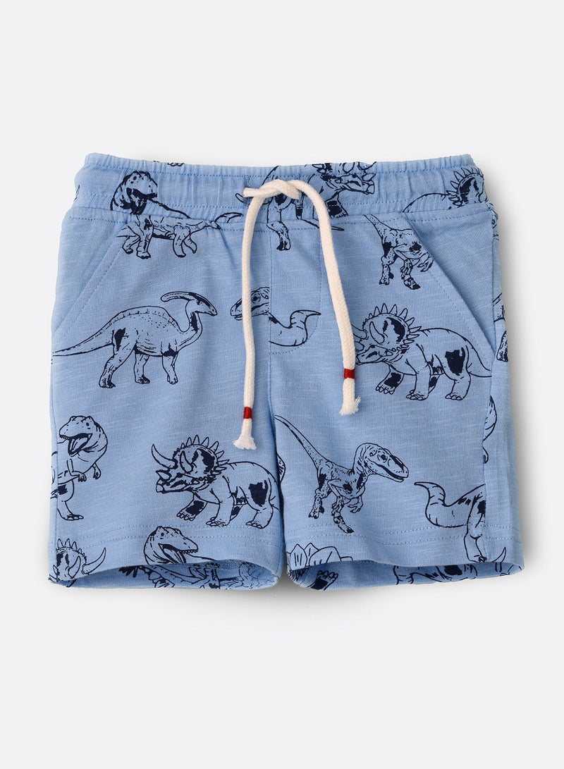 JAM Knit Aop Shorts With Drawcord - Image 1