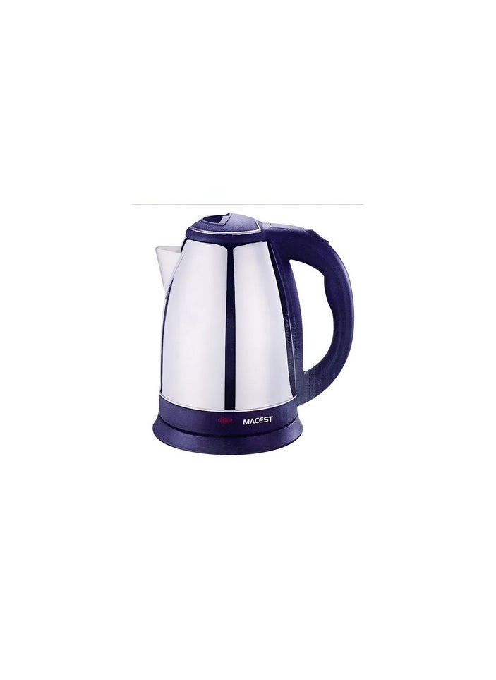 MACEST Electric Kettle 1500 Watt MC-63210 Black/Silver  - Image 2