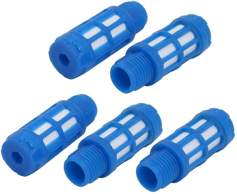MAXAIR FESTO Type Pneumatic Muffler Silencer for Solinoid & other type of Valve (5 Pcs Set) (PSU-02 1/4") - Image 3