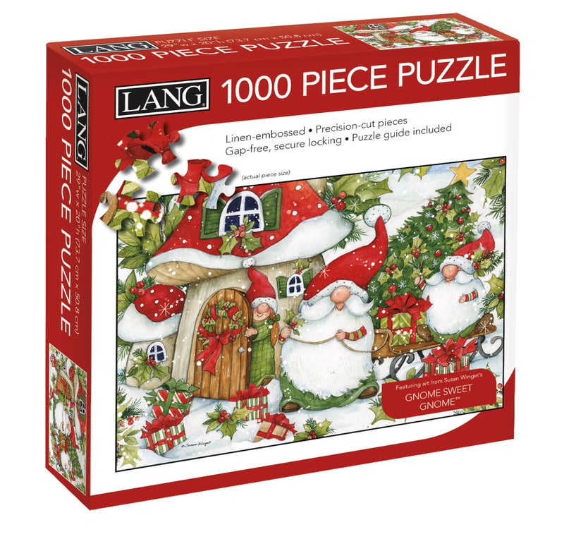 Lang Holiday Gnomes 1000 Piece Puzzle - Image 3