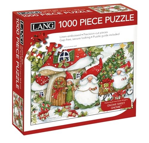 Lang Holiday Gnomes 1000 Piece Puzzle - Image 1