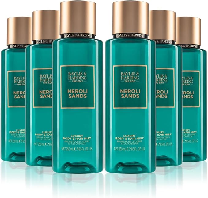 Baylis & Harding بايليس هاردينغ ذا إيديت نيرولي ساندز غسول يد 400 مل عبوة من 6 صديقة للنباتيين - Image 1