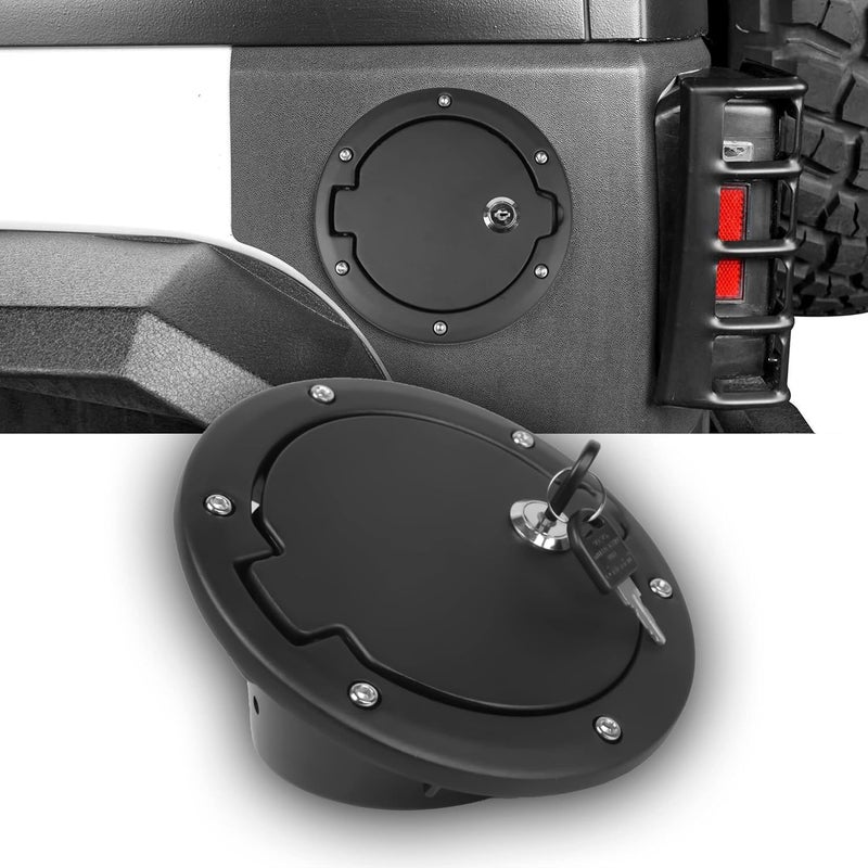 Phamyor Locking Gas Cap Cover for Jeep Wrangler - Image 1