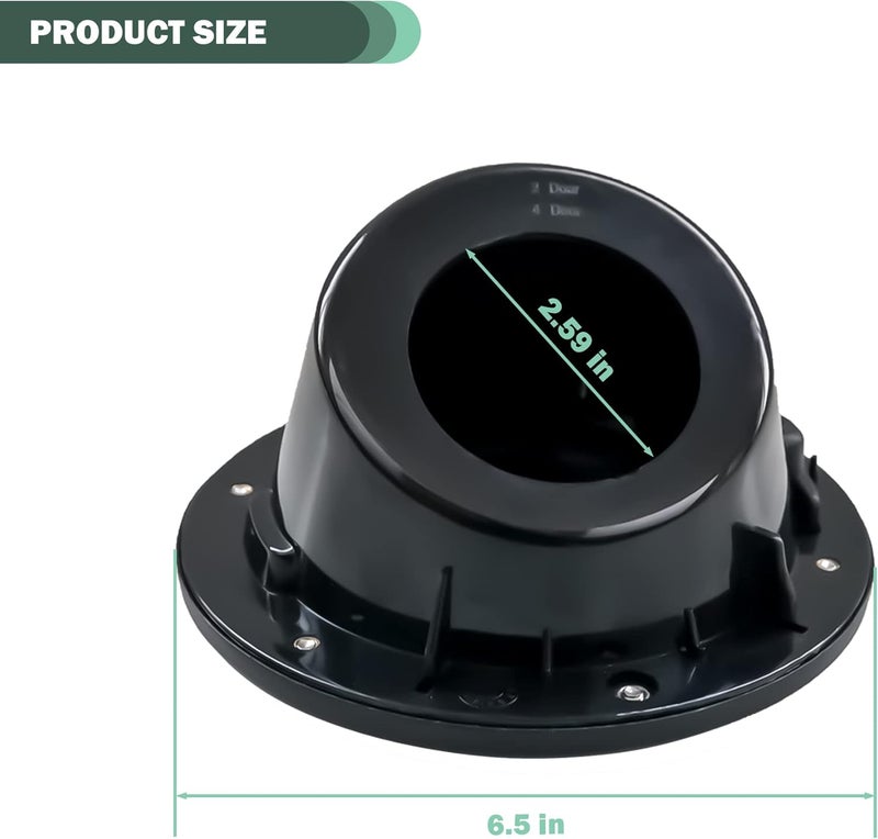Phamyor Locking Gas Cap Cover for Jeep Wrangler - Image 5