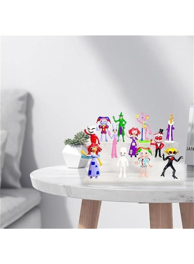 12 Pieces The Amazing Digital Circus Toy Action Figures Collection PVC Action Figures Set Circus Toy Figures - Image 4