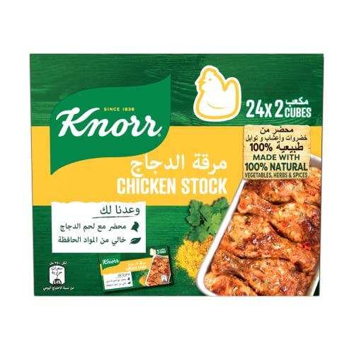 Knorr Chicken Stock Cube (2 Cubes X 24) 480g - Image 1