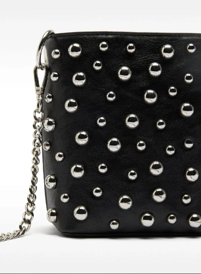 بارفوا حقيبة كروس مع ترصيع