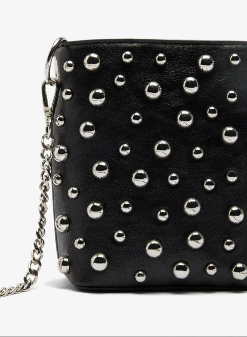 PARFOIS Crossbody bag with studs