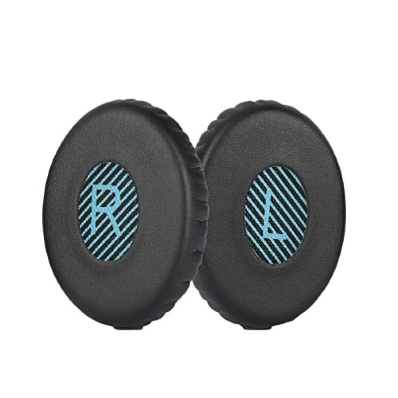 Replacement Ear Pads: Black Memory Foam Cushions - Noise Isolating Secure Fit On-Ear Cushions for Daily Listening, Commute, Workout And Home Use - Image 1
