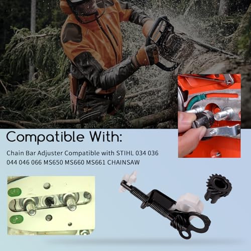 XTPTFABS 1125B Chain Bar Adjuster Compatible with STIHL 034 036 044 046 066 MS650 MS660 MS661 Chainsaw - Image 3