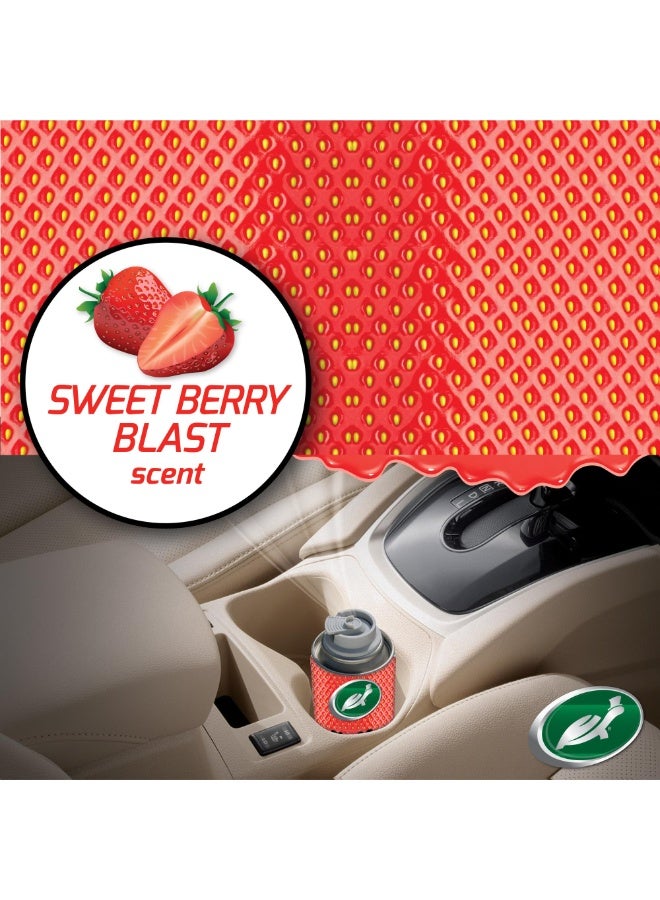 Turtle wax Odor-X Whole Car Blast Odor Eliminator | Sweet Berry Scent | Eliminates Smoke, Pet, Food & Musty Odors | One-Time Interior Treatment | 100ml - Image 2