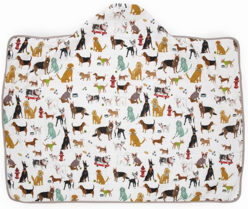 Little Unicorn Dino Friends Hooded Towel - Image 2