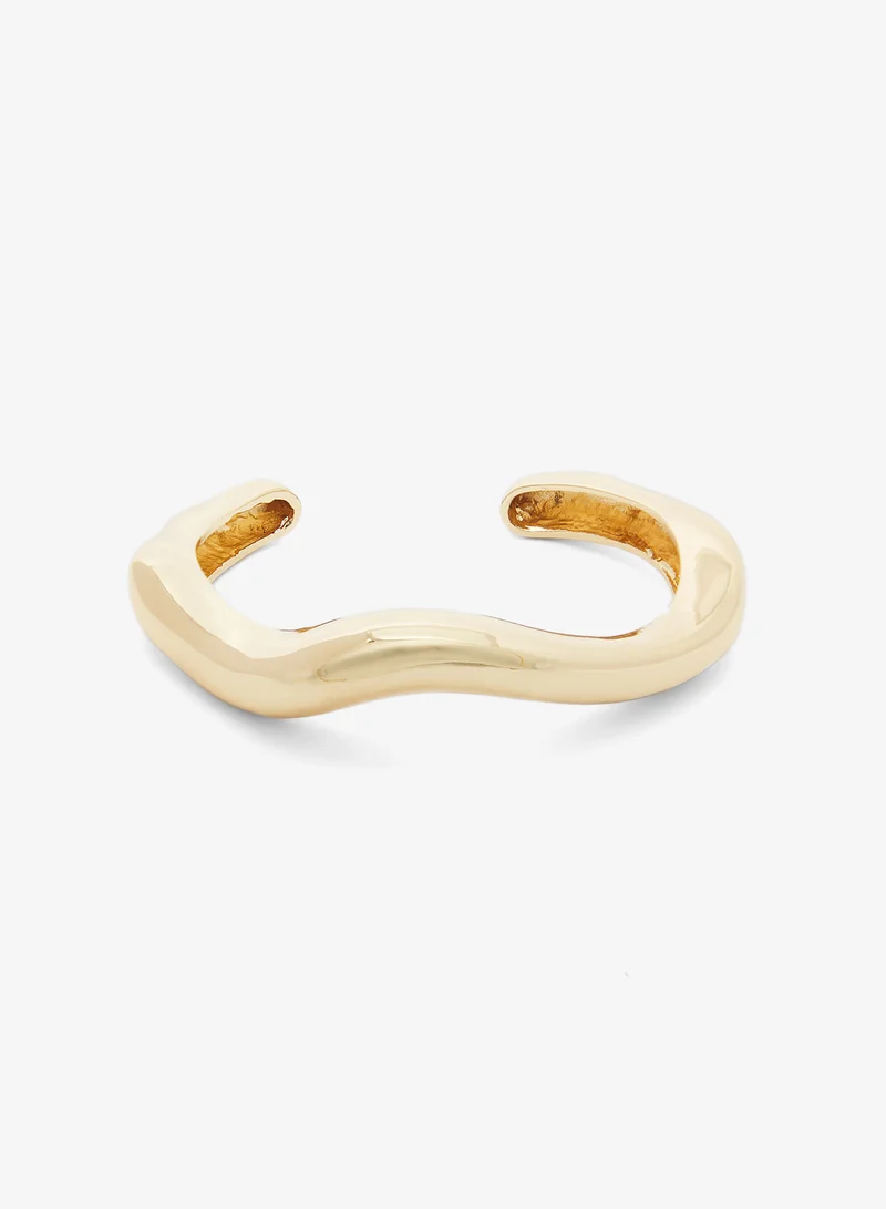 جينجر 2PK Metallic Golden Bangle
