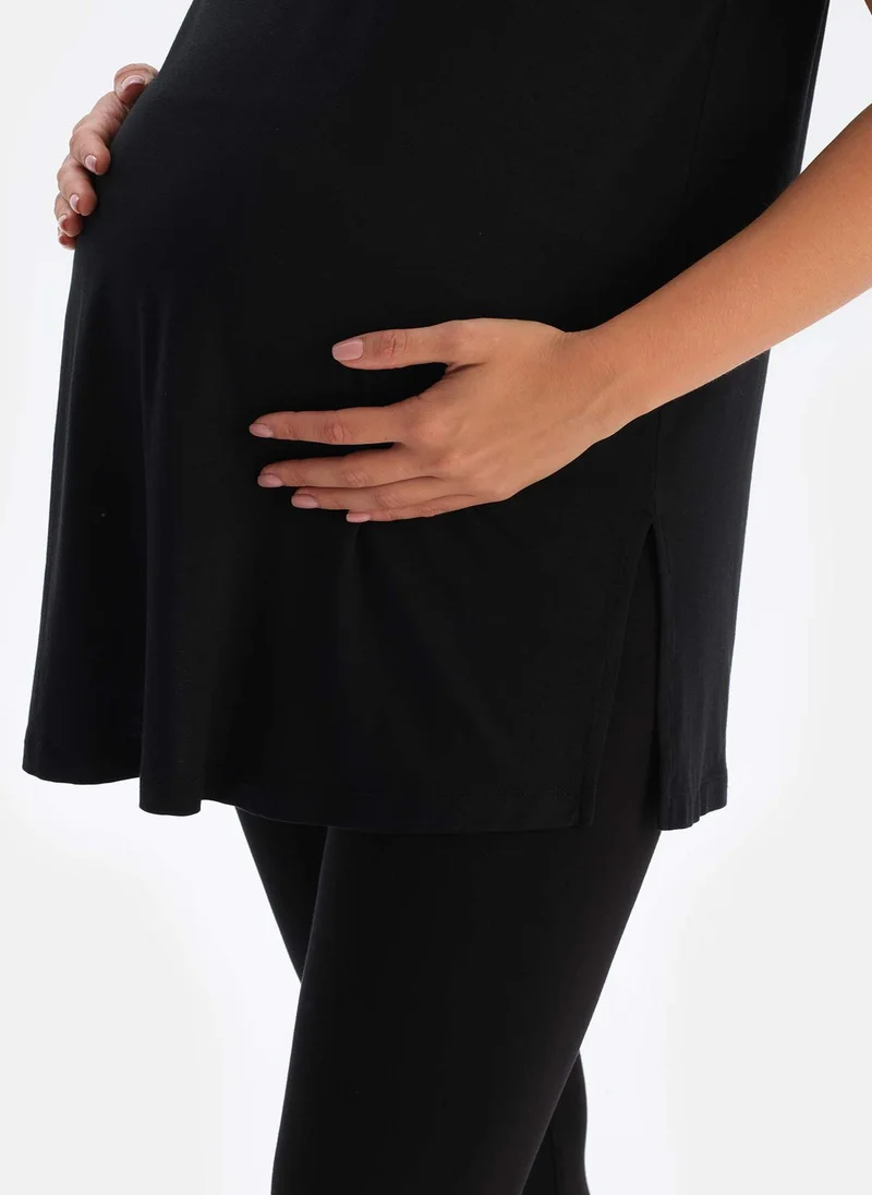 داجي Maternity T-shirt Crew Neck Supreme Homewear