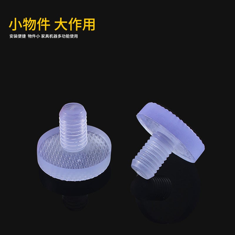 Rubber Door Bumper, Shock-Proof Pad, Anti-Collision Rubber Plug Card Plug 5Mm Hole Wear-Resistant Anti-Slip Furniture - Image 4