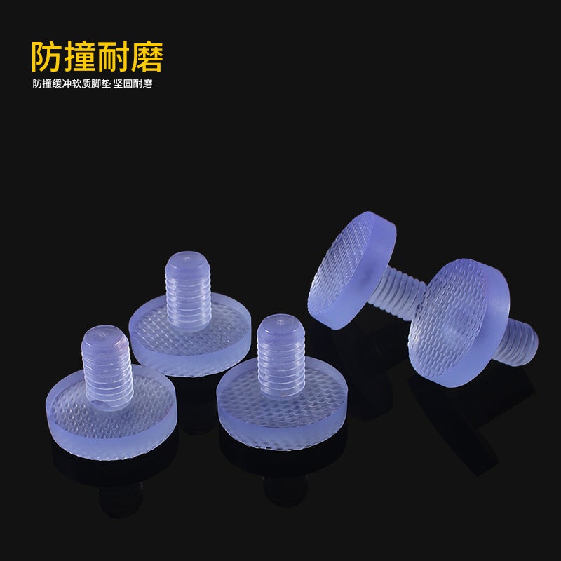 Rubber Door Bumper, Shock-Proof Pad, Anti-Collision Rubber Plug Card Plug 5Mm Hole Wear-Resistant Anti-Slip Furniture - Image 3
