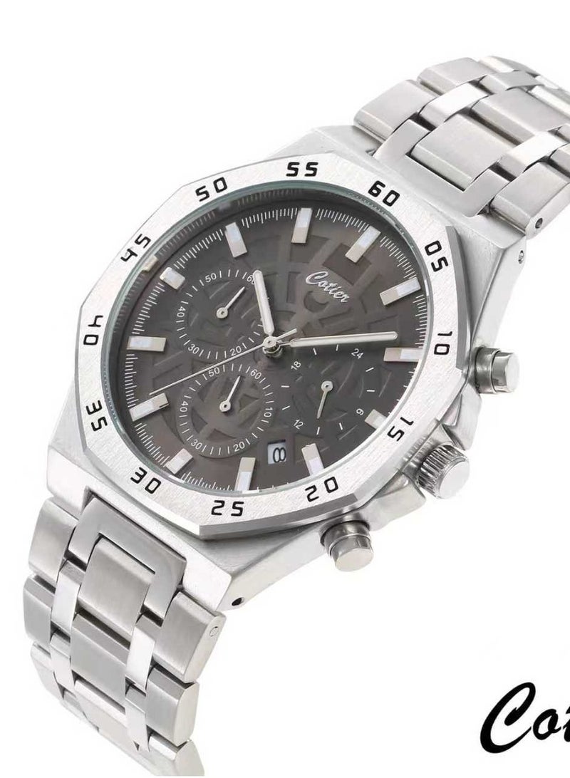 ساعة رجالي ستانلس ستيل