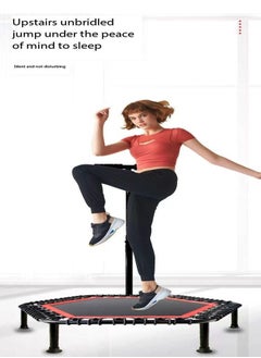 fashionhome Household Foldable and Portable Silent Jumping Aerobic Exercise Fitness Trampoline  - Image 3