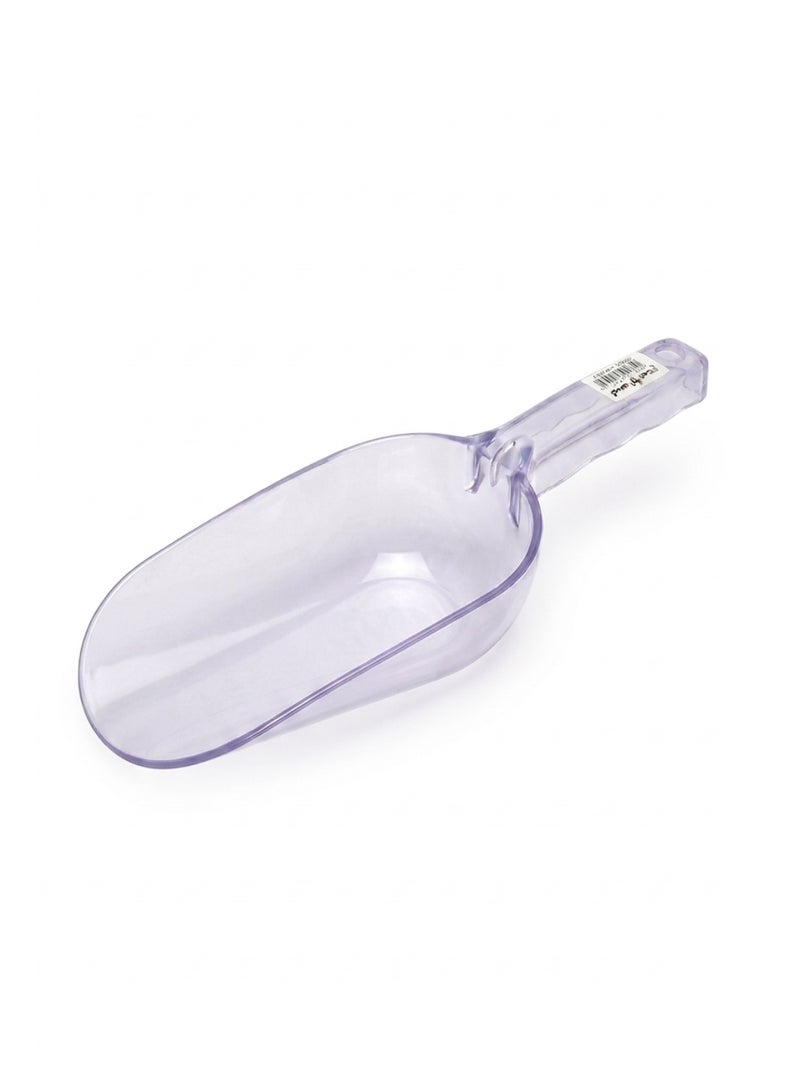 Set of 4 Clear Plastic Kitchen Scoops - Graduated Sizes - For Flour Rice Sugar & Dry Goods - Image 2