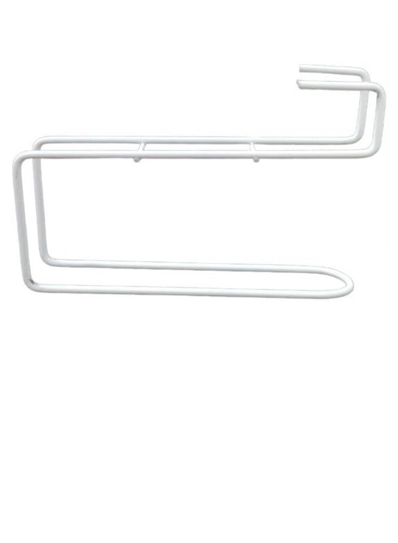 eBasket Paper towel roll holder for cabinet and shelf made of metal with anti-rust paint (color may vary) 