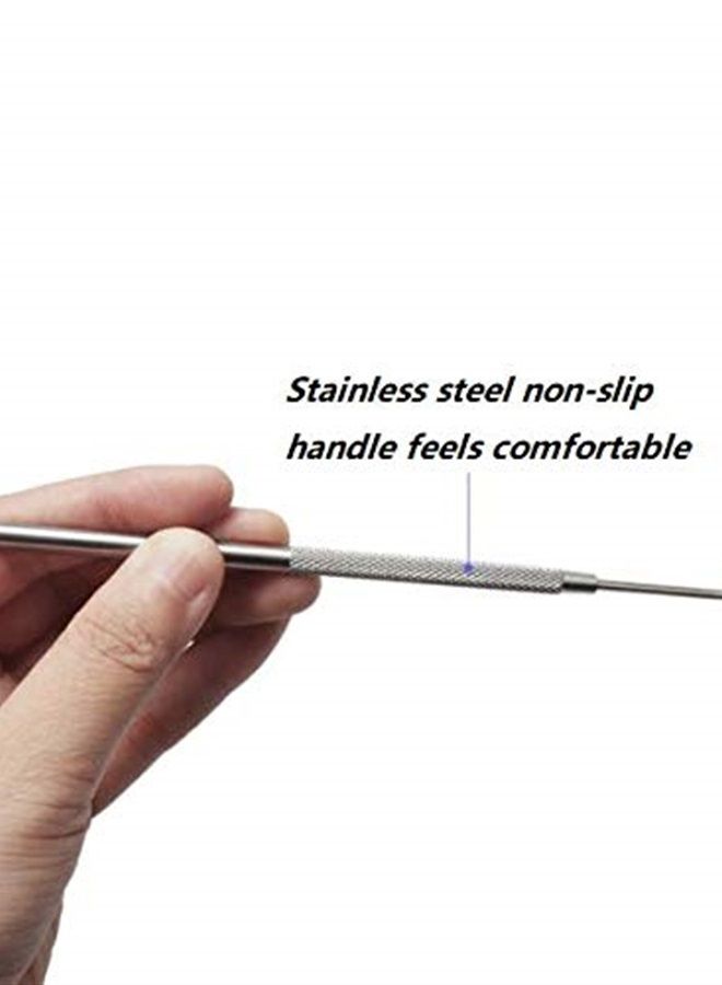 DNHCLL Makeup Mirror for Eyelash Extensions,Dental Examination Mirror Detachable Mini Mirrors Stainless Steel Beauty Tools for Observing Small Details - Image 2