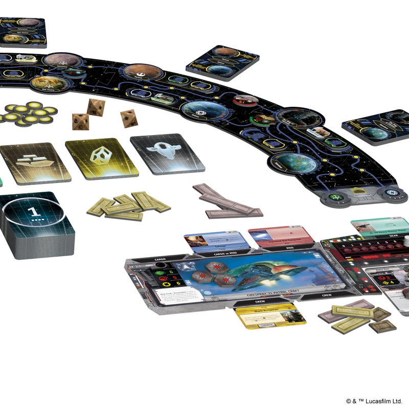 Asmodee Star Wars Outer Rim Board Game - Strategy Game, Fun Family Adventure for Kids & Adults, Ages 14+, 1-4 Players, 3-4 Hour Playtime - Image 3