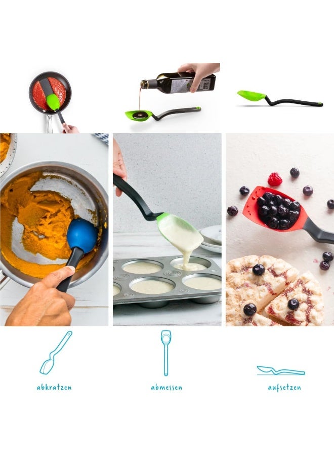 Dreamfarm Spoon Sit Up Scraping Spoon Green - Image 4