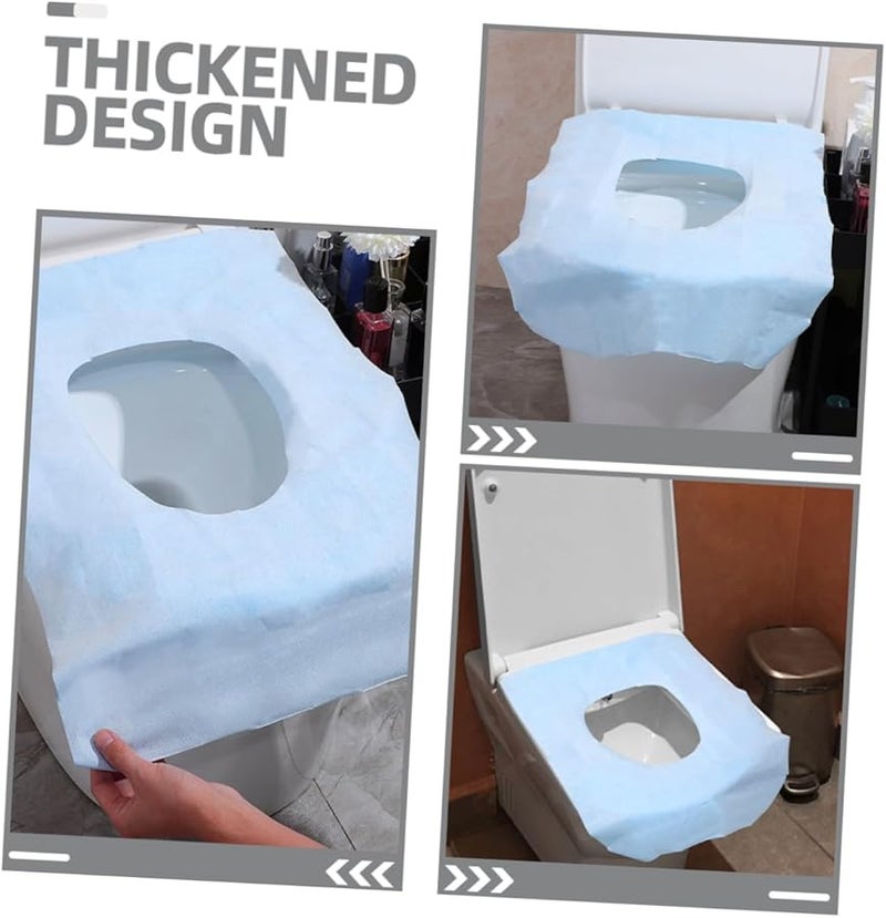 Disposable Waterproof Toilet Seat Covers 30 Pack 40cm x 60cm Travel Hotel Use - Image 3