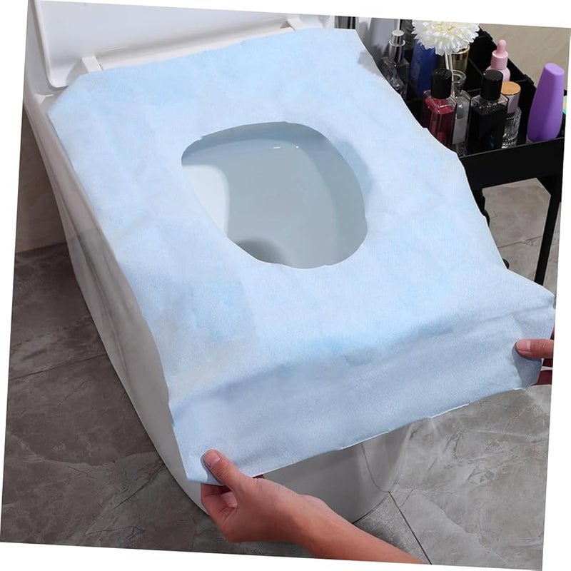 Disposable Waterproof Toilet Seat Covers 30 Pack 40cm x 60cm Travel Hotel Use - Image 5
