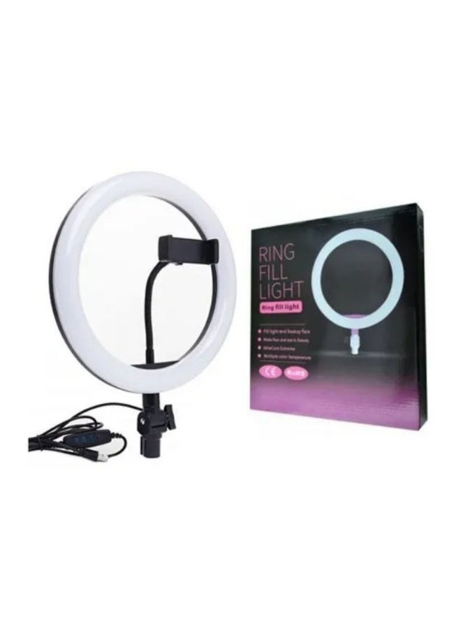 10-Inch LED Ring Light Kit – Dimmable Fill Light for Video Recording, Live Streaming, Makeup & Photography - Image 1
