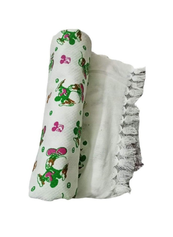 Cotton Colors Multicolor Cartoon Printed Cotton Bath Towel (Size 30x60,Pack of 1_XA106 - Image 1