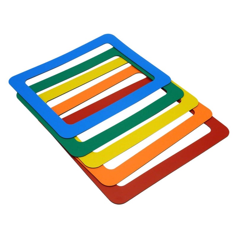 Magnetic Photo Frame Stickers 5 Pieces DIY Picture Frame Decor For Home Refrigerator - Image 2