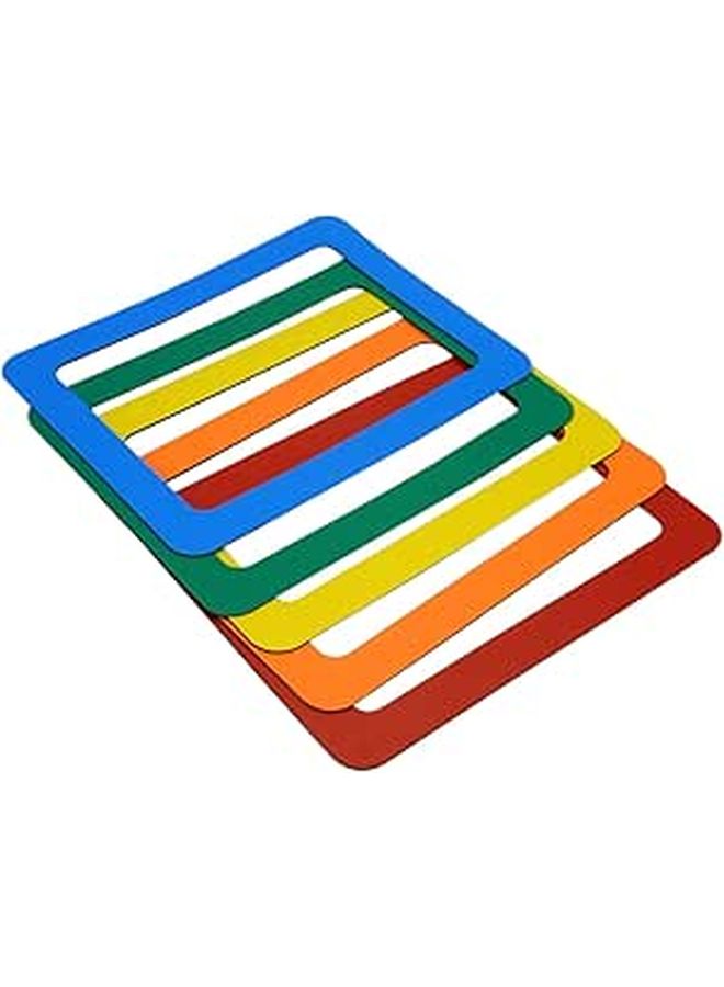 Magnetic Photo Frame Stickers 5 Pieces DIY Picture Frame Decor For Home Refrigerator - Image 1