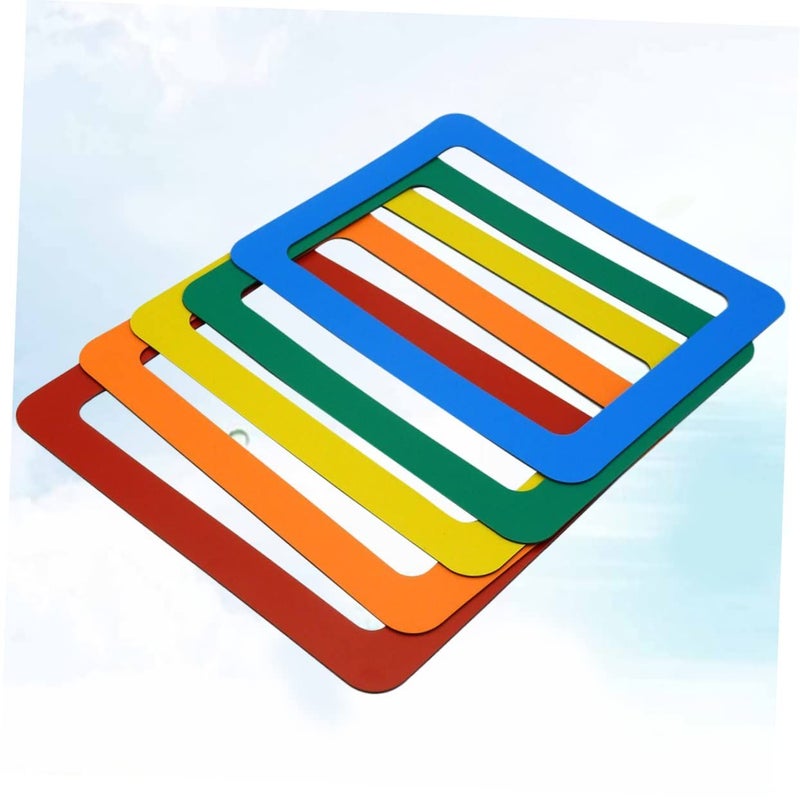 Magnetic Photo Frame Stickers 5 Pieces DIY Picture Frame Decor For Home Refrigerator - Image 4