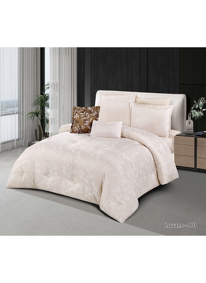 Hours Horse Comforter Set With Soft Silky Fabric And A Sophisticated Pattern That Satisfies All Tastes 8 Pieces King Size 