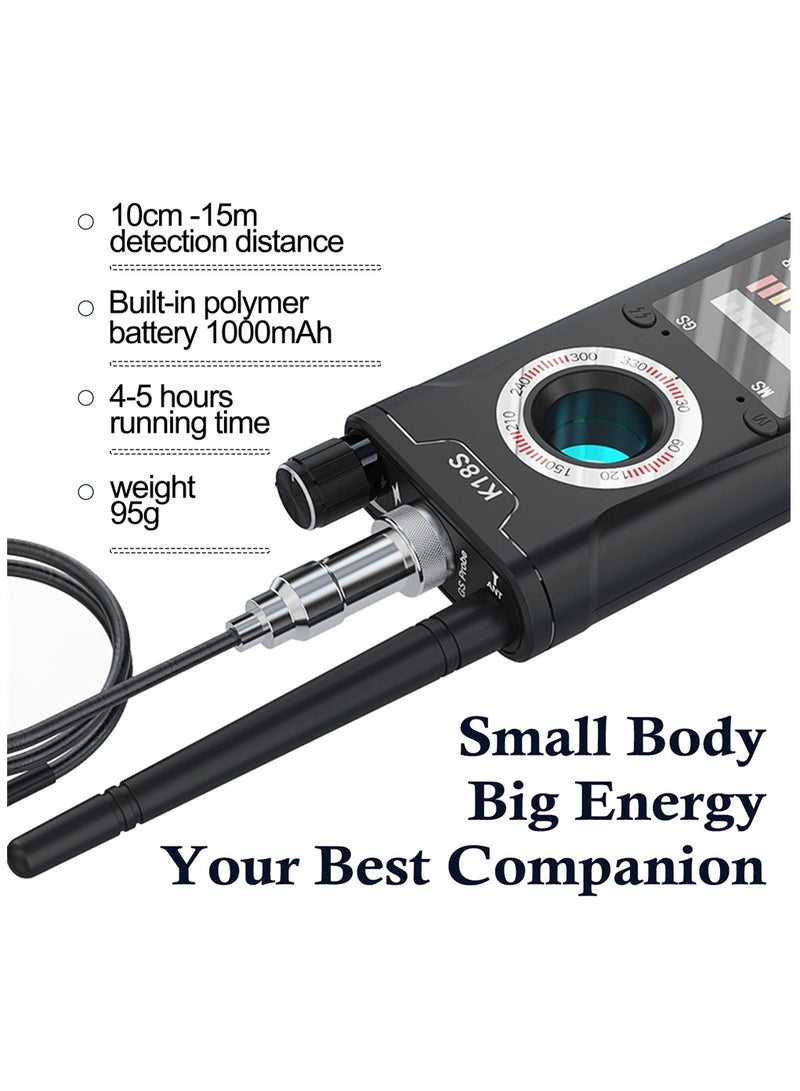 Hidden Camera Detectors, Anti Spy Bug Sweeper, Bug Detector, Camera Detector, GPS Detector, Hidden Camera Finder for GPS Tracking, Radio Frequency Signal Detection