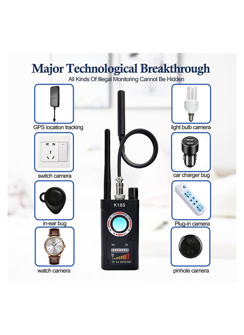 أجهزة كشف الكاميرا الخفية، كاسحة الحشرات المضادة للتجسس، كاشف الأخطاء، كاشف الكاميرا، كاشف نظام تحديد المواقع العالمي (GPS)، مكتشف الكاميرا الخفية لتتبع نظام تحديد المواقع العالمي (GPS)، كشف إشارة ترد - pzsku/Z24D216E4EF7D035CB360Z/45/_/1694593022/7a4268d2-e248-486f-b0c7-b0051c2c3e9e