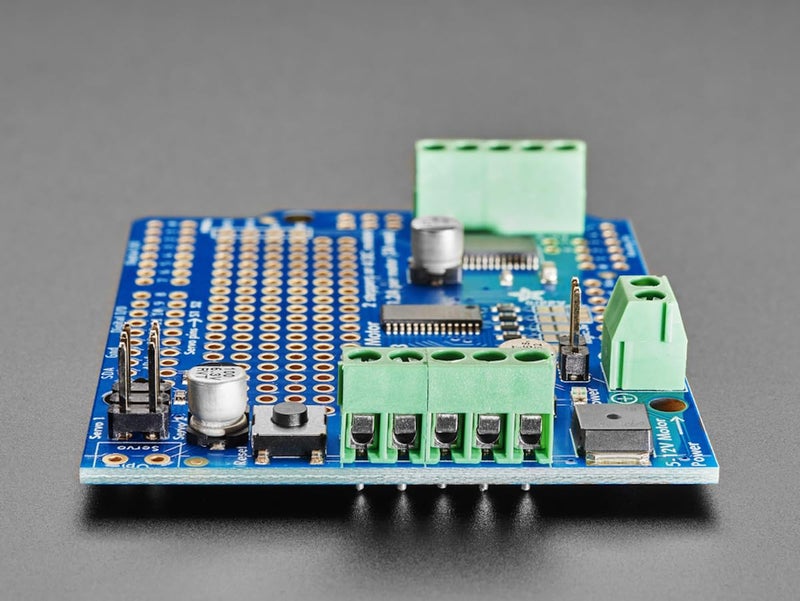 Adafruit Motor/Stepper/Servo Shield for Arduino v2.3 Kit - Image 4