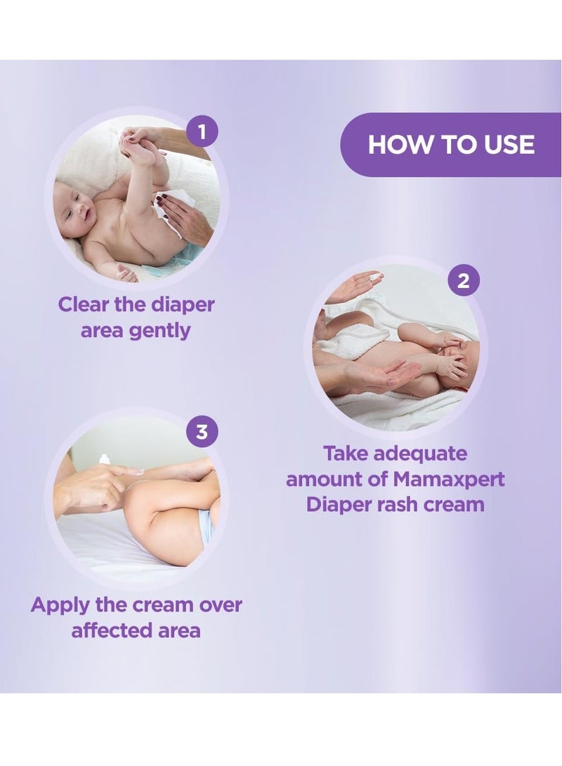 Cipla Mamaxpert Baby Diaper Rash Cream (75g) | Fast Relief from Diaper Rash | Soothing, Protective, and Safe for Sensitive Skin | Excellent Formula Approved by Mothers - Image 5