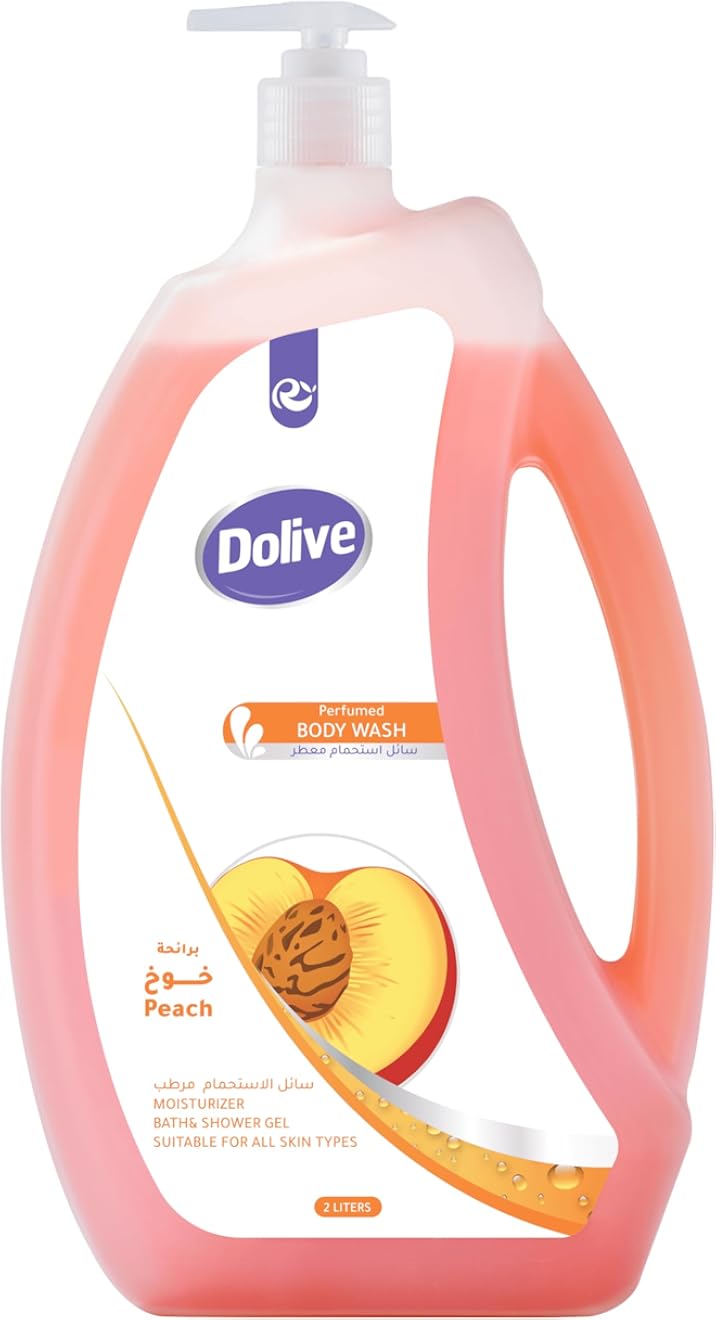 Dolive Shower Gel Body Wash Peach - 2000 ml