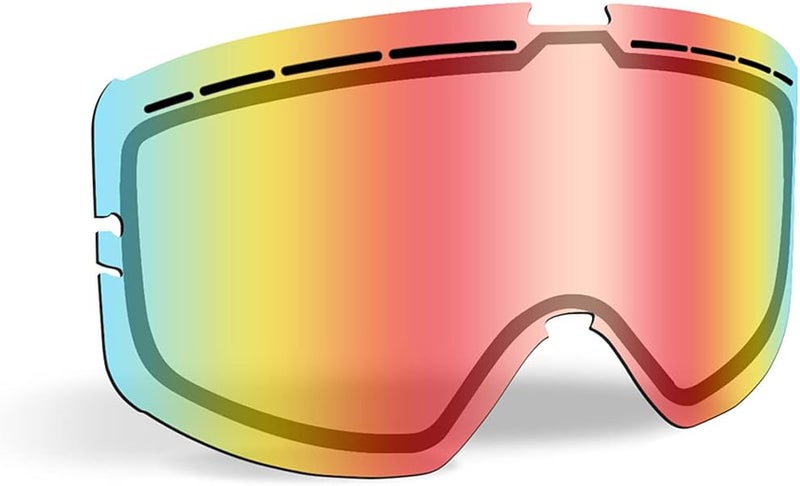 Kingpin Snow Lens (Fire Mirror Photochromatic Clear to Blue Tint)