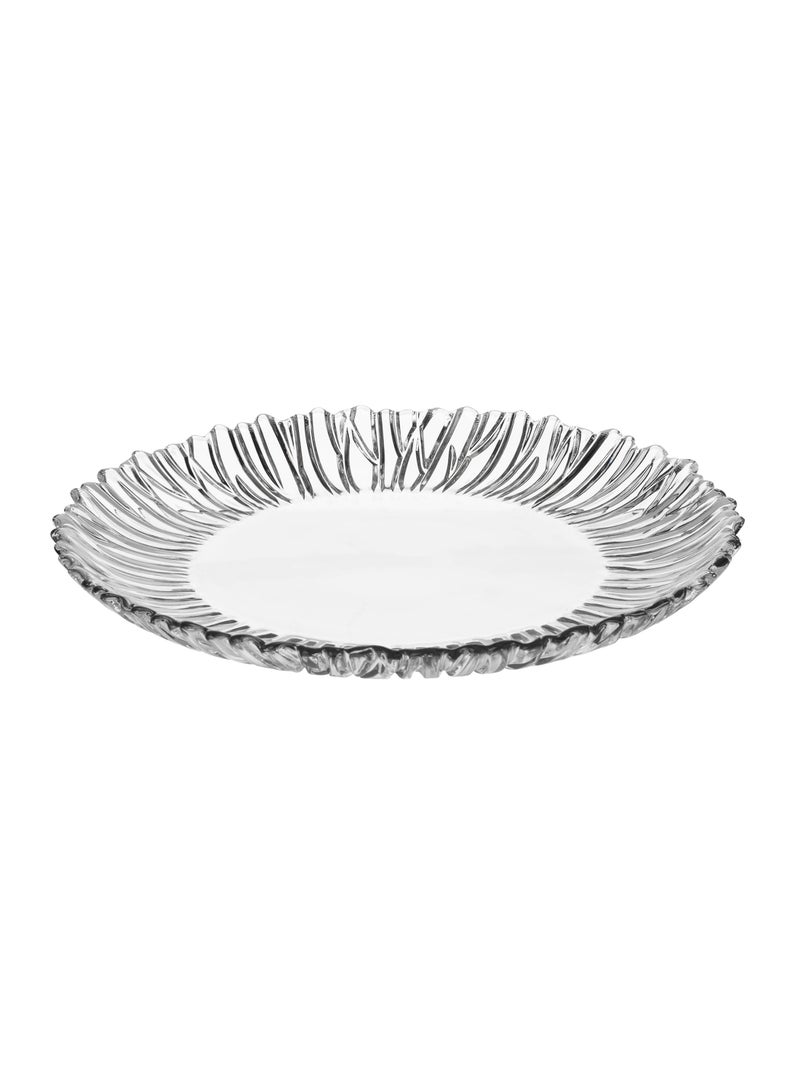 Pasabachi Turkish flat round glass plate 30 cm - Image 2