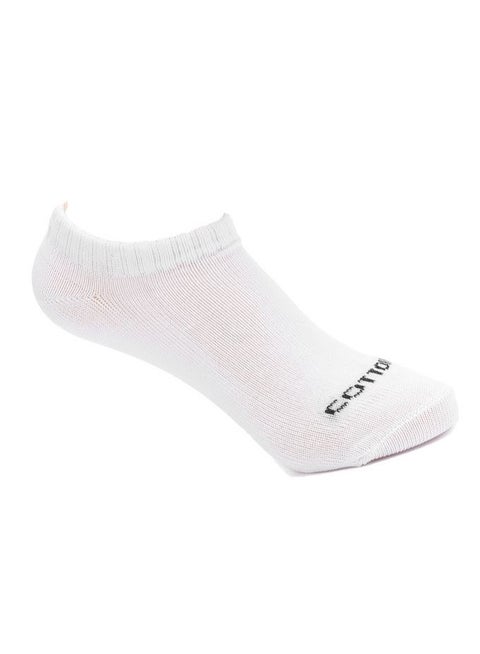 Cottonil  Mini Ankle Socks For Men-White