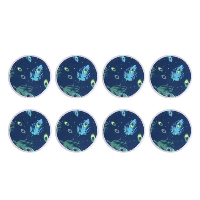 8pcs Reusable Nursing Pads 3 Layer Washable Milk Proof Super Absorbent Breastfeeding Nipple Pad for Leaking Milk G73 - Image 3