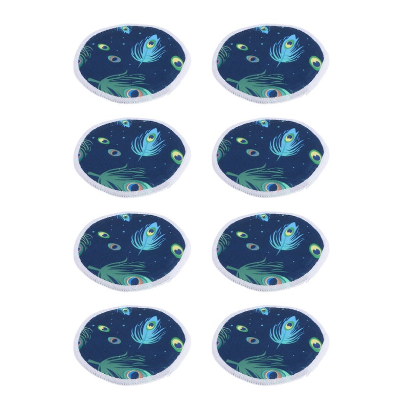8pcs Reusable Nursing Pads 3 Layer Washable Milk Proof Super Absorbent Breastfeeding Nipple Pad for Leaking Milk G73 - Image 5