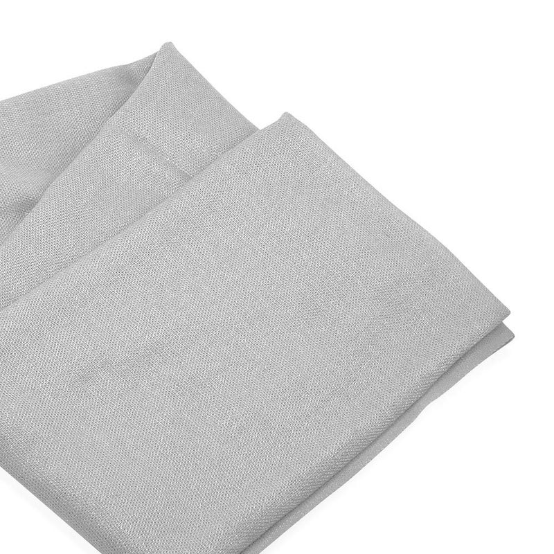 GEARONIC Soft Pashmina Scarf for Women Shawl Wrap Scarves Lady Women's Scarfs in Solid Colors - Gray - Image 4