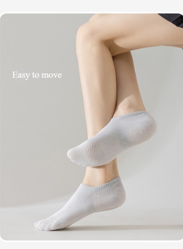 BESTPEAK Women's Pilates Socks, 3 Pairs (White + Pink + Black) Non-slip Breathable - Fitness Pilates Yoga Socks, Ballet Socks, Barefoot Fitness Socks, Non-slip Yoga Socks for Fitness - Image 3
