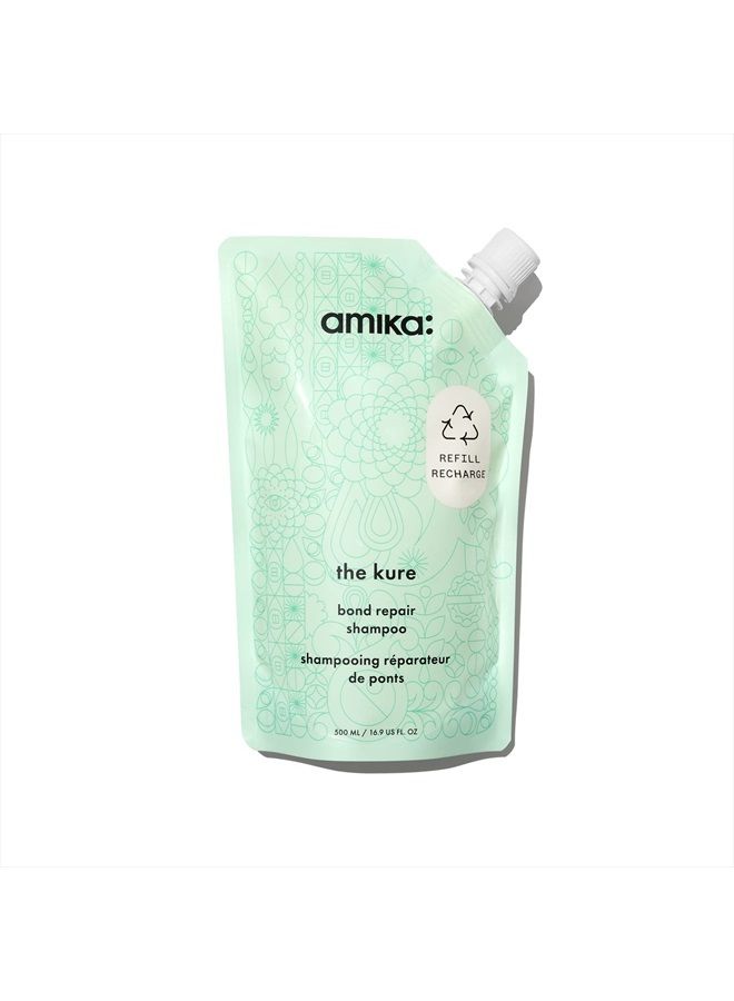amika the kure bond repair shampoo, 500ml - Image 1
