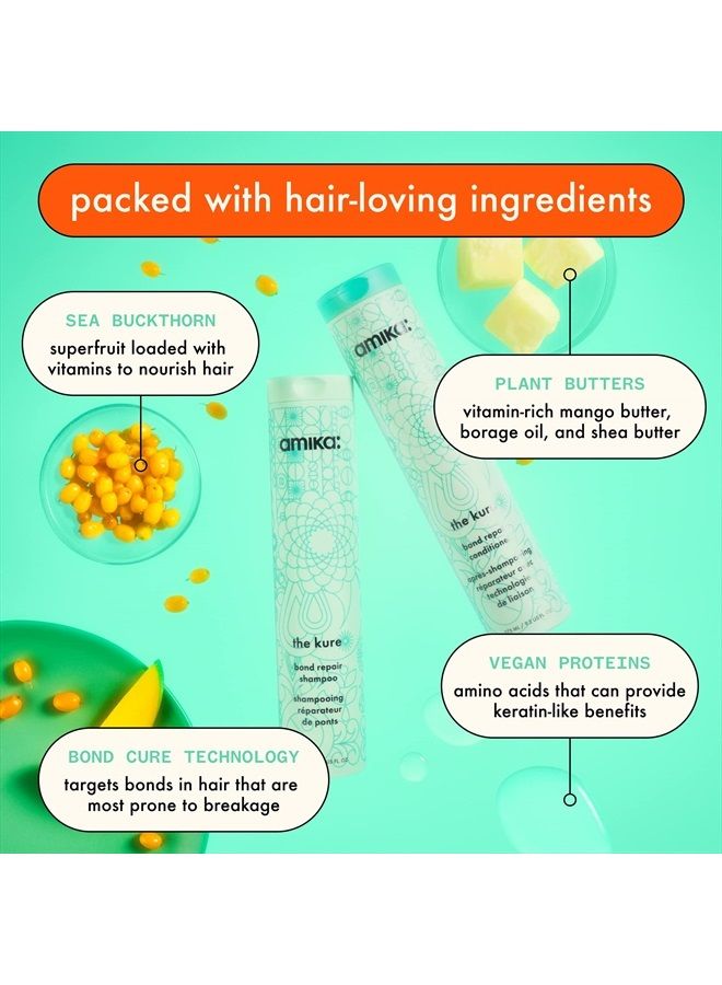 amika the kure bond repair shampoo, 500ml - Image 5