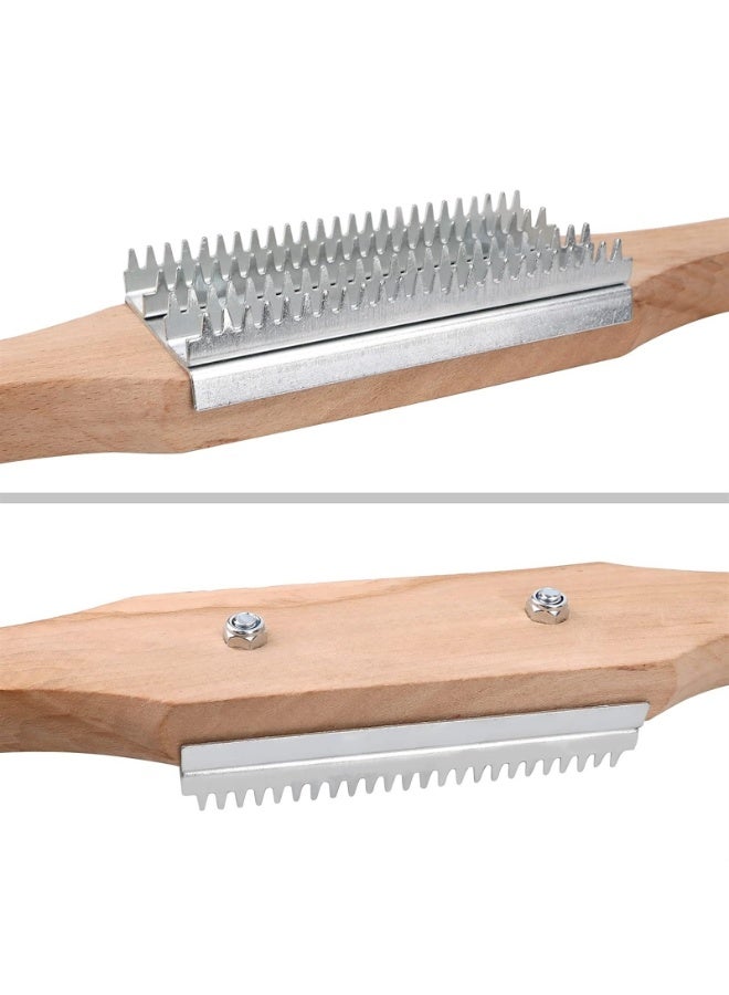 Generic 15" Buffing Wheel Rake for Compound Cleaning with Buff Rake Metal Plate Replacement  - Image 2
